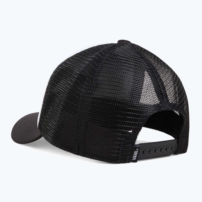 Vans Classic Patch Curved Bill Trucker gyerek baseball sapka fekete/fehér 2