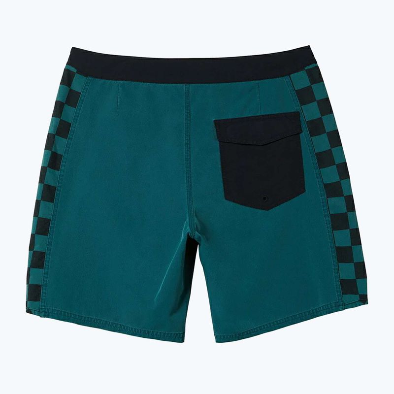 Férfi Quiksilver Original Arch Hempstretch 18" Colonial Blue fürdőruha kék 5