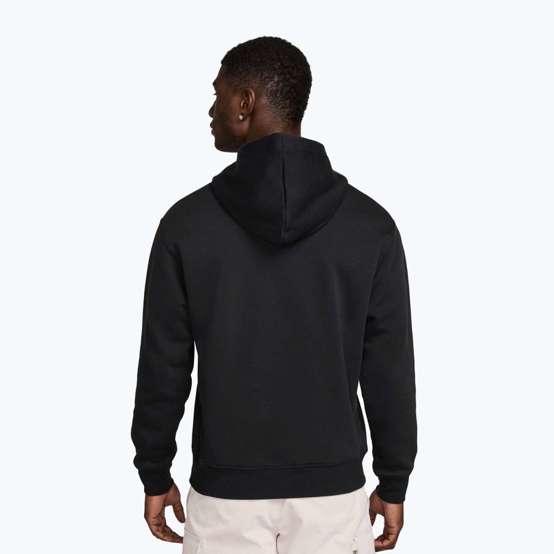Férfi pulóver Jordan Brooklyn Fleece fekete/fehér 2