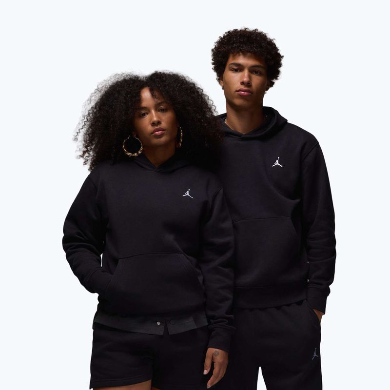 Férfi pulóver Jordan Brooklyn Fleece fekete/fehér 3