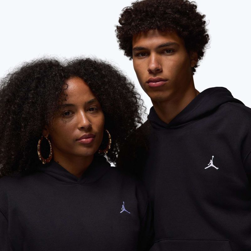 Férfi pulóver Jordan Brooklyn Fleece fekete/fehér 6
