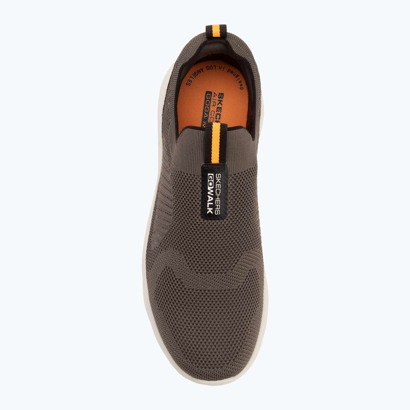 Férfi SKECHERS Go Walk Flex Peerless barna cipő 5