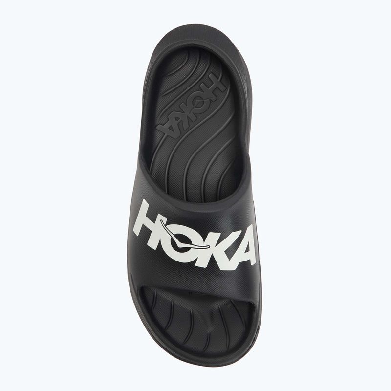 Papucs HOKA Ora Athletic Slide black/white 5
