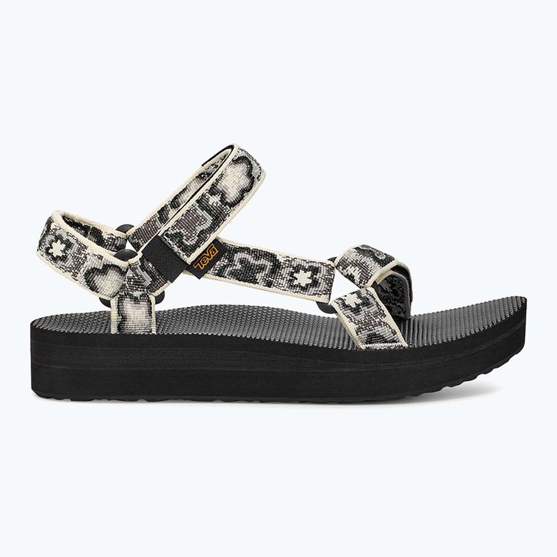Teva Midform Universal női szandál neon virágos fekete / fehér 8