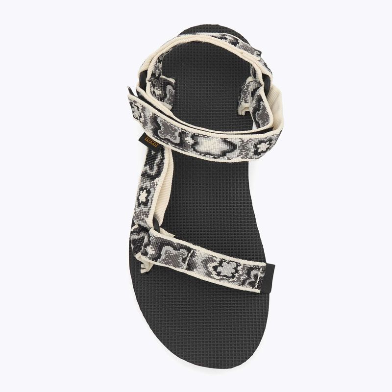 Teva Midform Universal női szandál neon virágos fekete / fehér 5