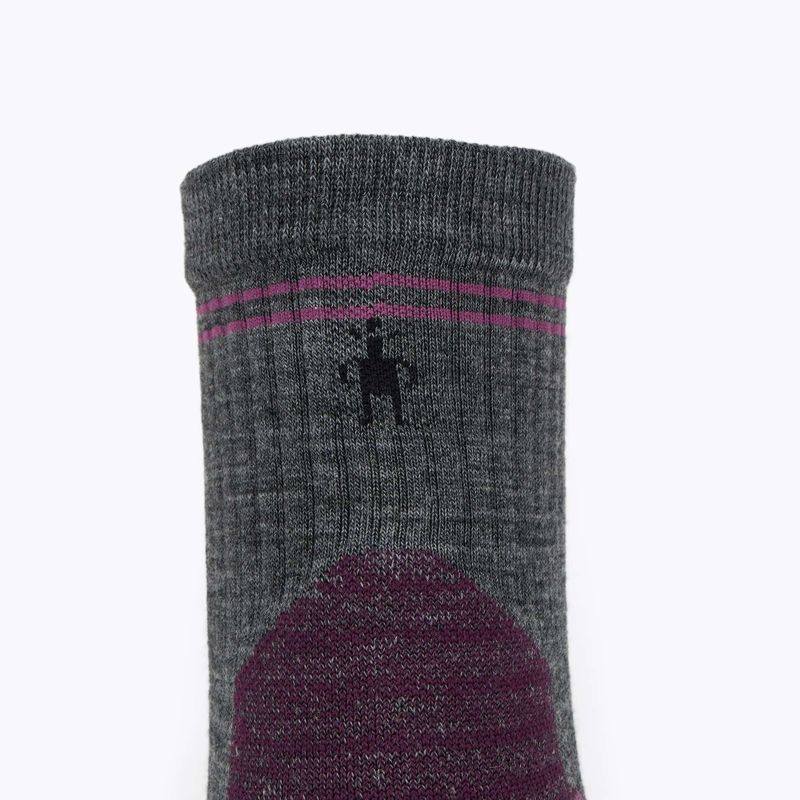 Női zokni Samrtwool Hike Targeted Cushion Mid Crew közepes szürke 3