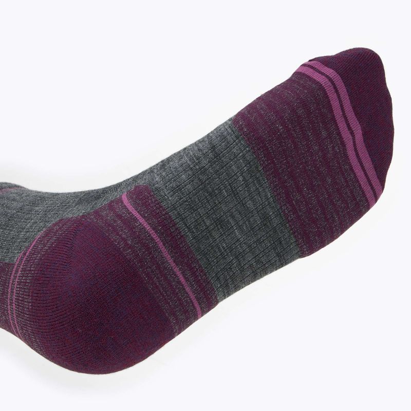Női zokni Samrtwool Hike Targeted Cushion Mid Crew közepes szürke 4