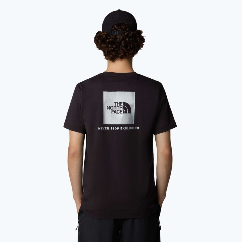 Férfi The North Face Reflective Box Nse Tee tnf fekete/fényvisszaverő póló 2