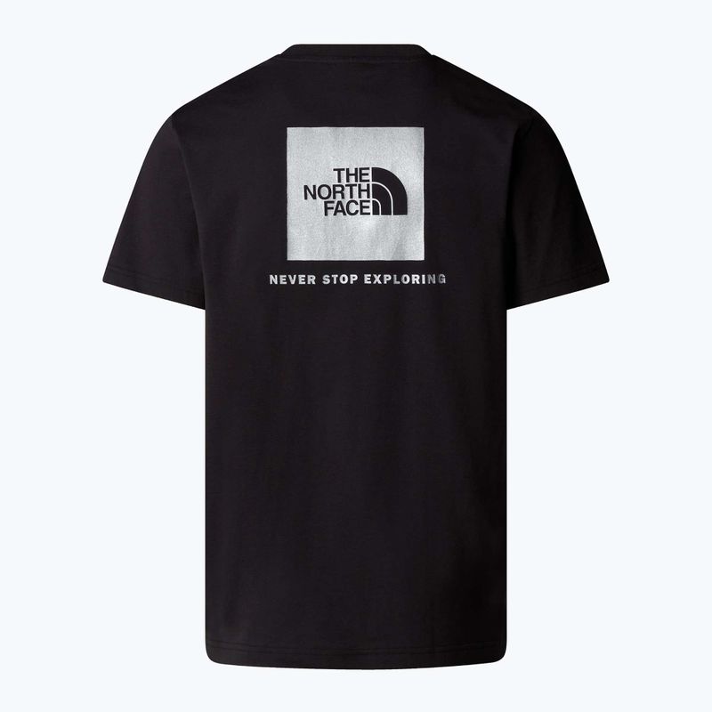 Férfi The North Face Reflective Box Nse Tee tnf fekete/fényvisszaverő póló 4