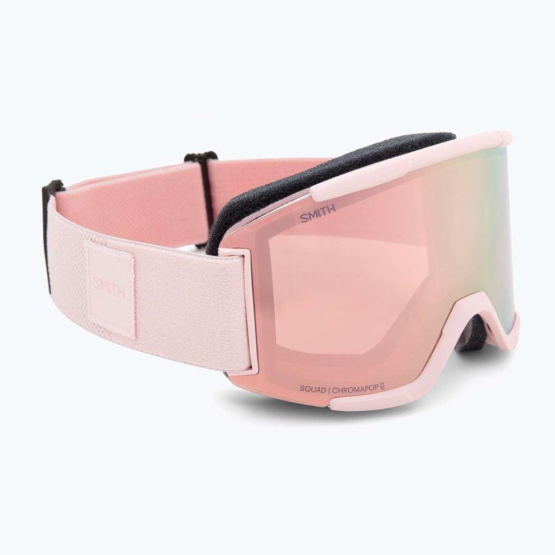 Síszemüveg Smith Squad carnation/chrp everyday rose gold mirror/clear 2