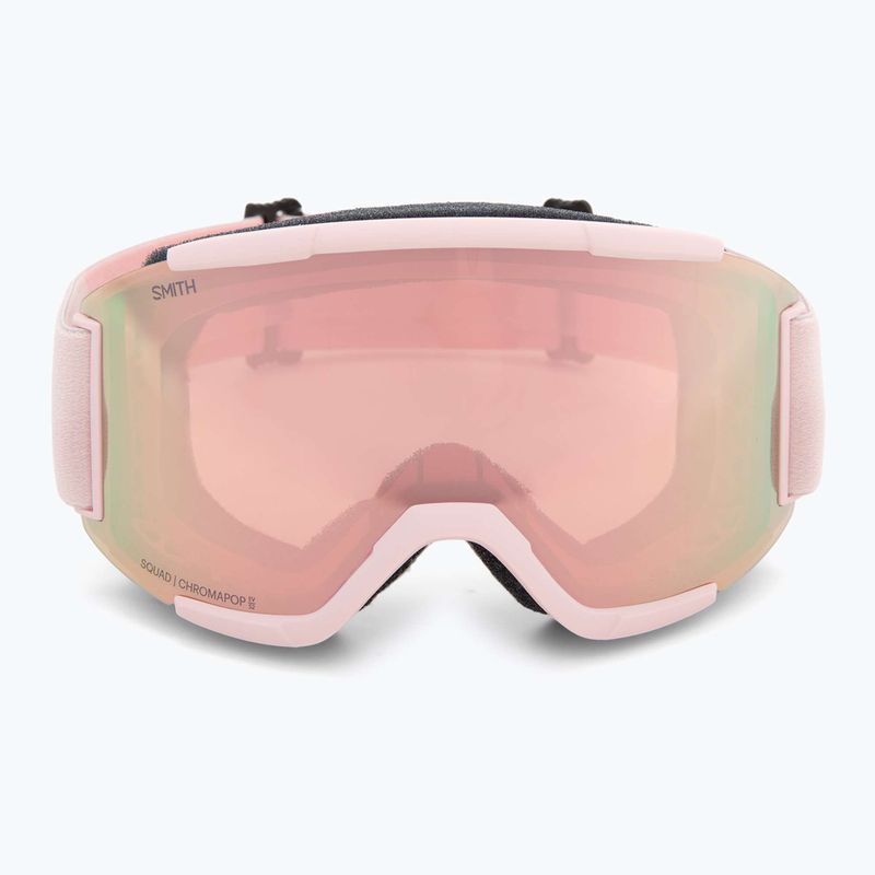 Síszemüveg Smith Squad carnation/chrp everyday rose gold mirror/clear 3