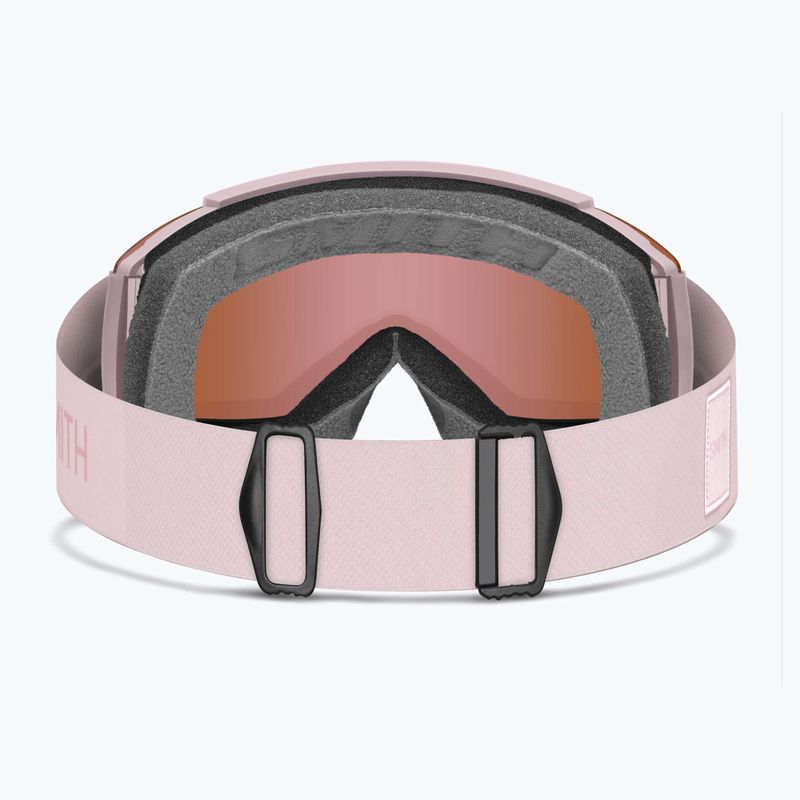 Síszemüveg Smith Squad carnation/chrp everyday rose gold mirror/clear 8