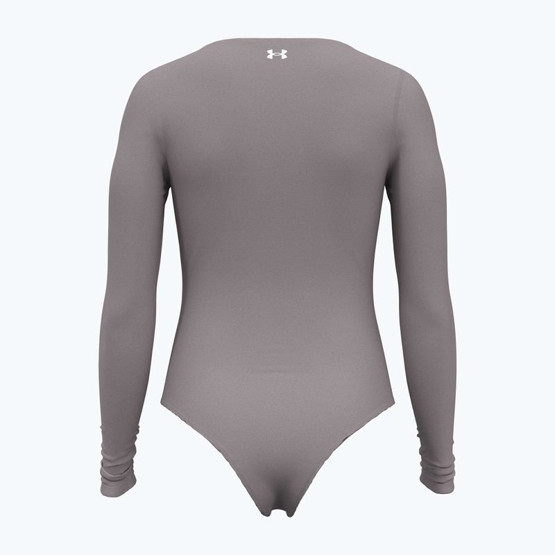 Body női Under Armour Vanish Leotard tetra gray/white 2