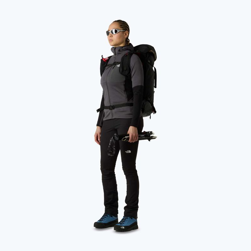 Női kapucnis pulóver The North Face Polartec Powergrid Stormgap Hoodie anthracite grey/black 7