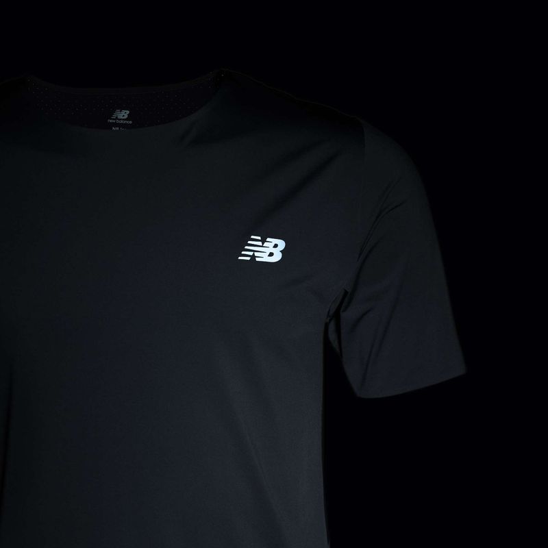 Férfi New Balance Race Day grafit futópóló 5