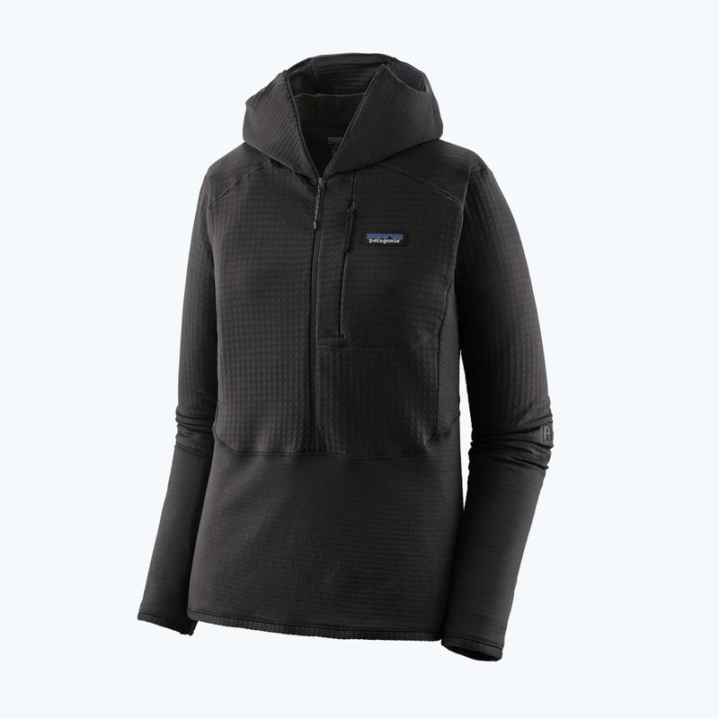 Női softshell dzseki Patagonia R1 Hybrid Hybrid Pullover Hoody fekete 3