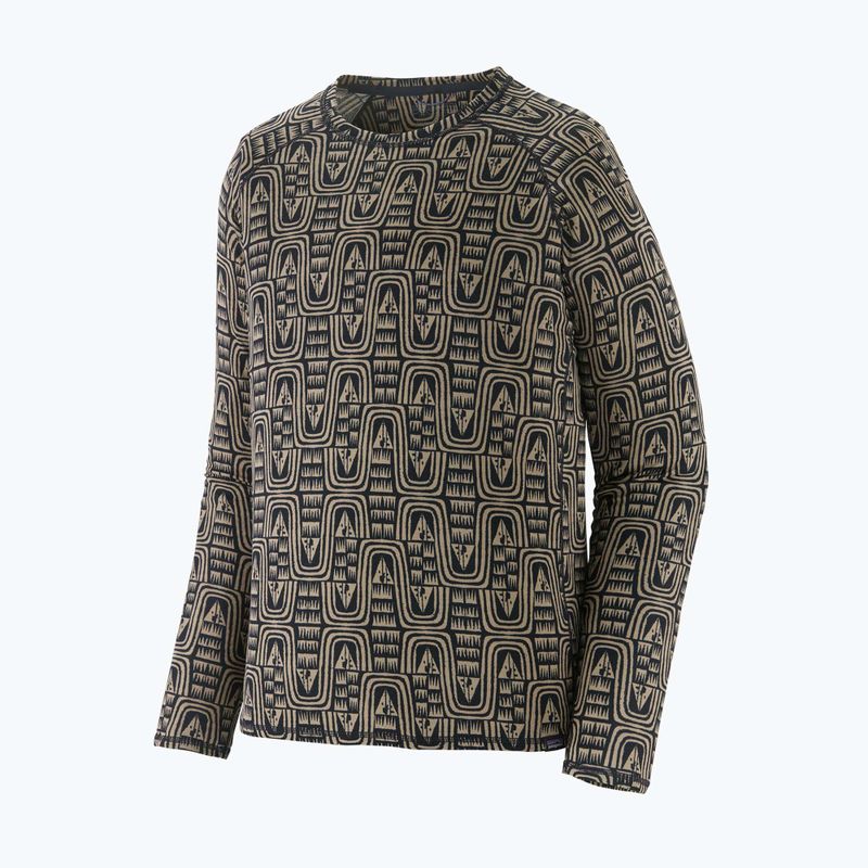 Férfi termoaktív felső Patagonia Cap Mid Weight Crew flow/sunken blue 3