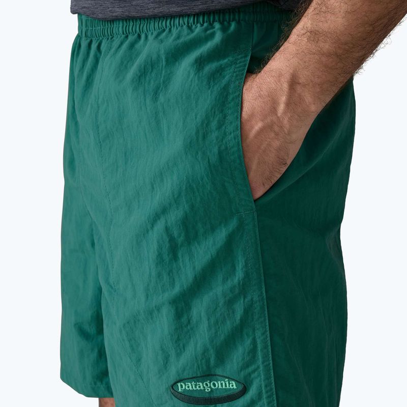 Férfi rövidnadrág Patagonia Baggies 5" 95 oval logo/gem green 6