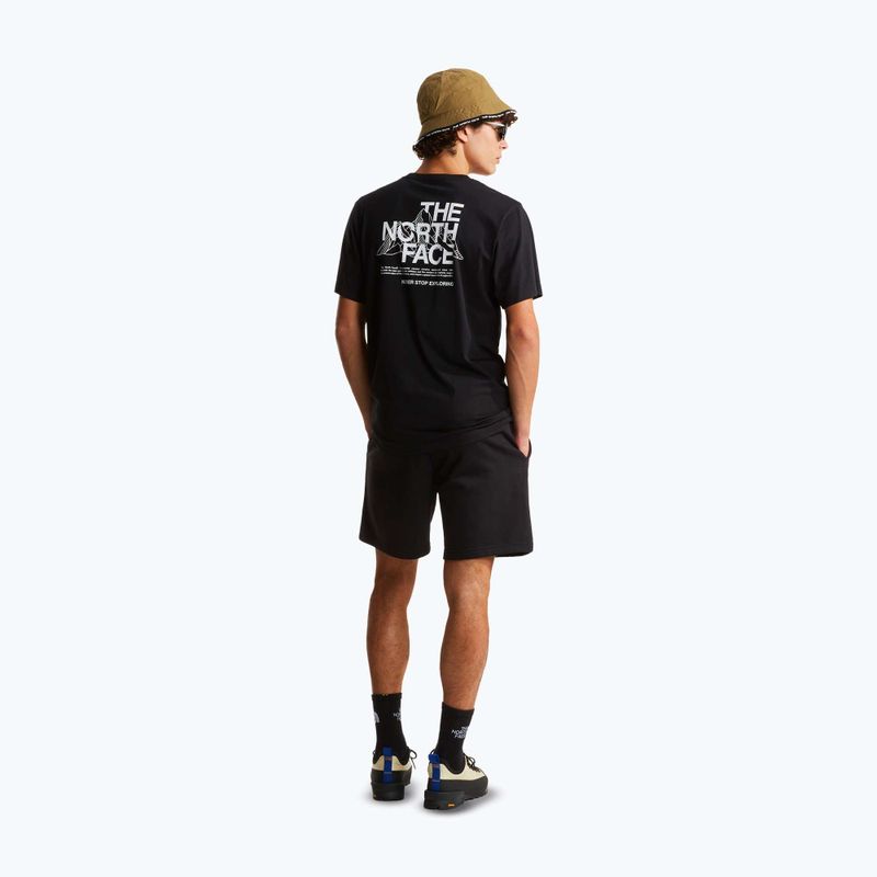 The North Face Mountain Sketch Regular férfi póló tnf black 2