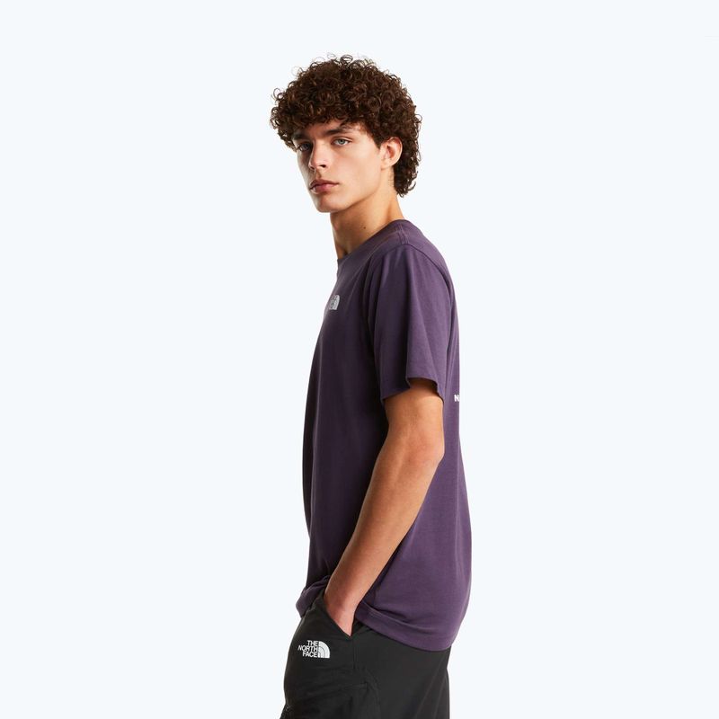 Férfi póló The North Face Evolution Box NSE endless dusk 4
