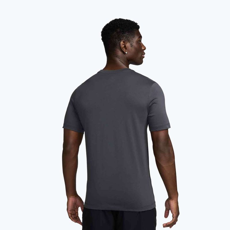 Férfi edző póló Nike Training antracit 2