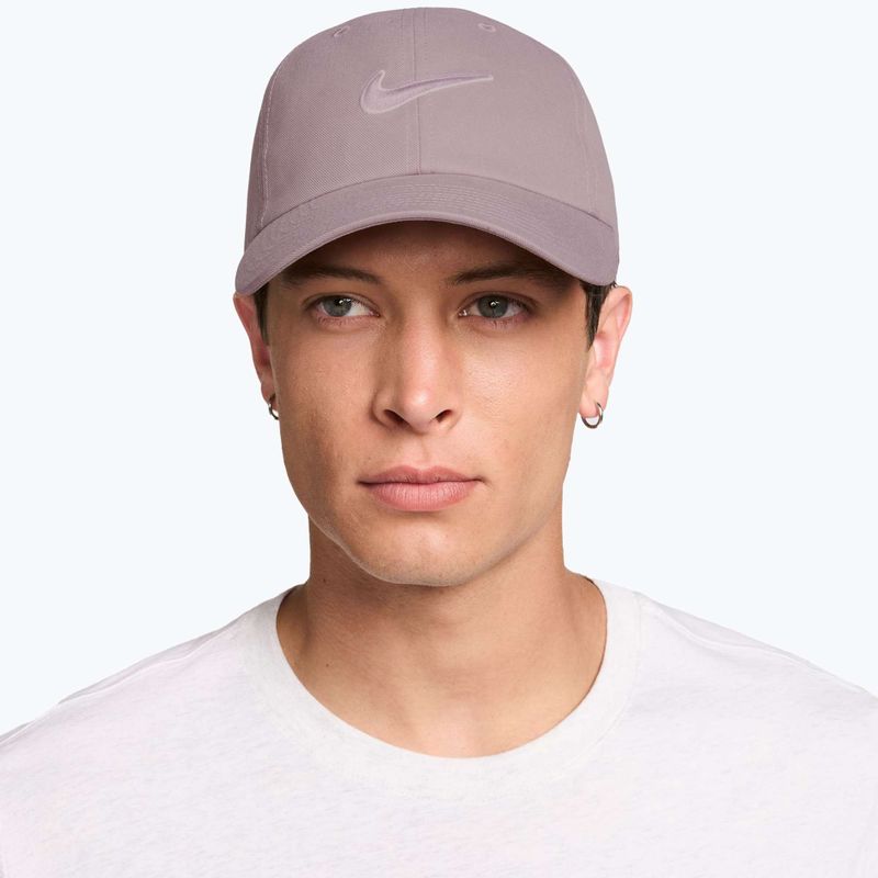 Baseballsapka Nike Club Unstructured Swoosh Light Violet Ore/Particle Rose 5