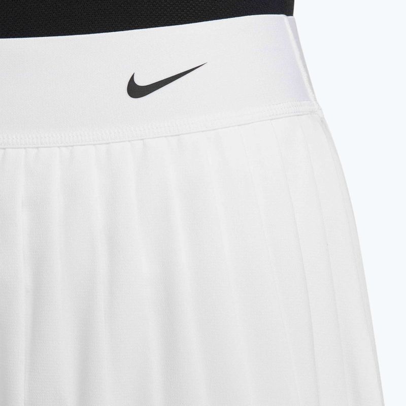 Teniszszoknya Nike Victory Dri-Fit High-Waisted Pleated white/black 4