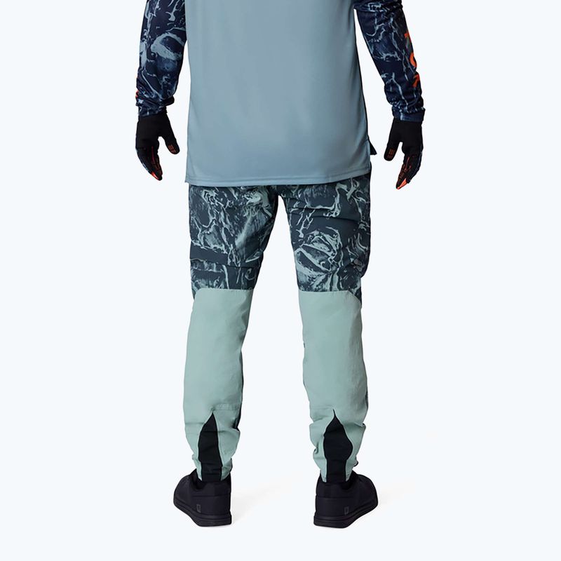 Férfi kerékpáros nadrág Fox Racing Ranger Image Print arctic blue 2