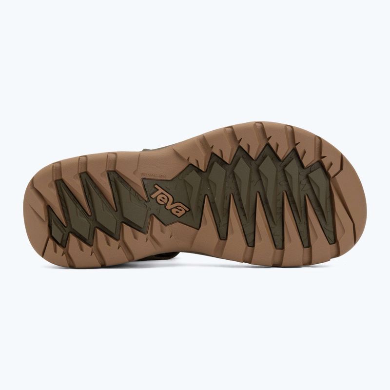 Férfi szandálok Teva Terra Fi 5 Universal dark olive/honey brown 4