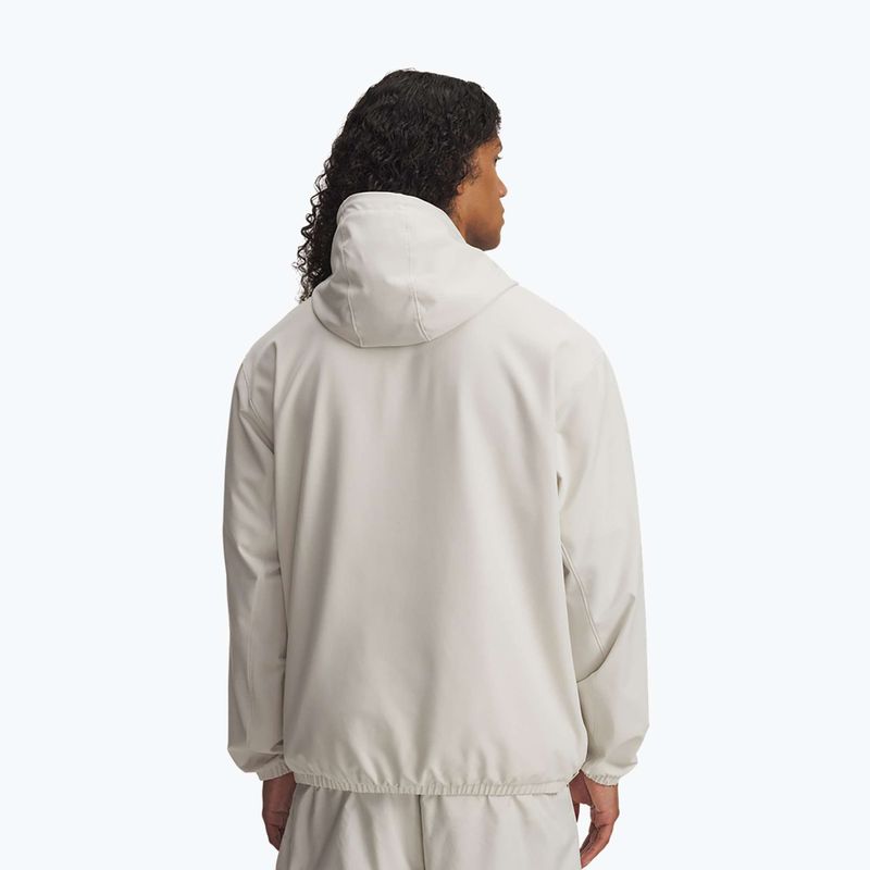Férfi kapucnis pulóver Under Armour Unstoppable Woven Hoodie summit white/white 3