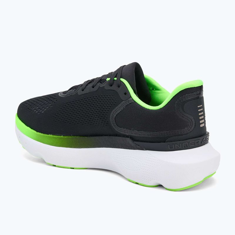 Férfi futócipő Under Armour Innfinite Pro 2 fekete/hyper zöld/hyper zöld 3