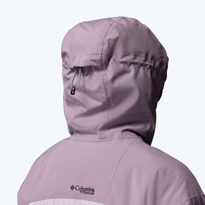 Női síkabát Columbia Highland Summit III Insulated lavender pearl/shale purple 6