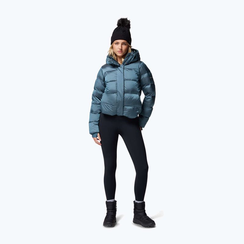 Női pehelydzseki Columbia Amaze Puff Hooded everblue high shine 2