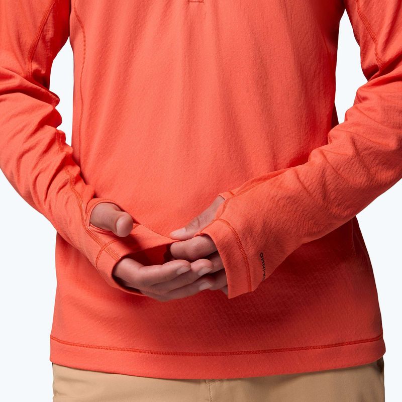 Férfi pulóver Columbia DriVenture Half Zip zing/white 7