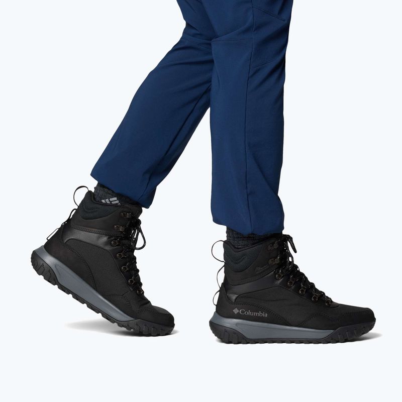 Férfi cipők Columbia Burnsider Omni-Heat Infinity black/city grey 8