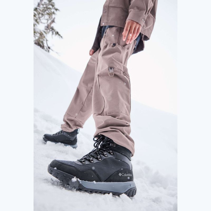 Férfi cipők Columbia Burnsider Omni-Heat Infinity black/city grey 9