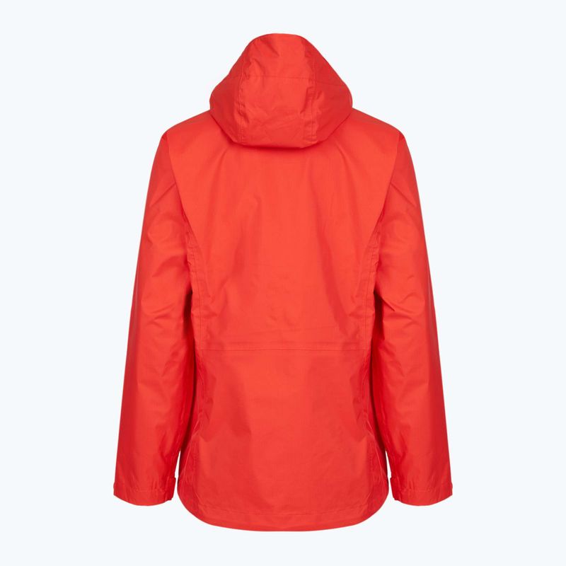 Női esőkabát Columbia Pouring Adventure III poppy red 2