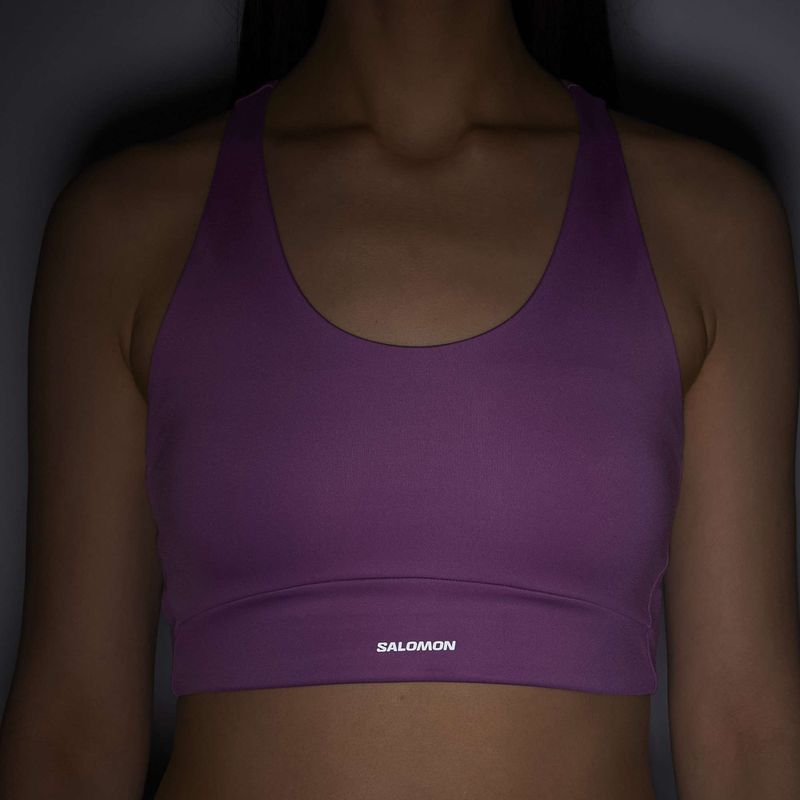 Salomon SHAKEout Core iris orchid edzőmelltartó 6