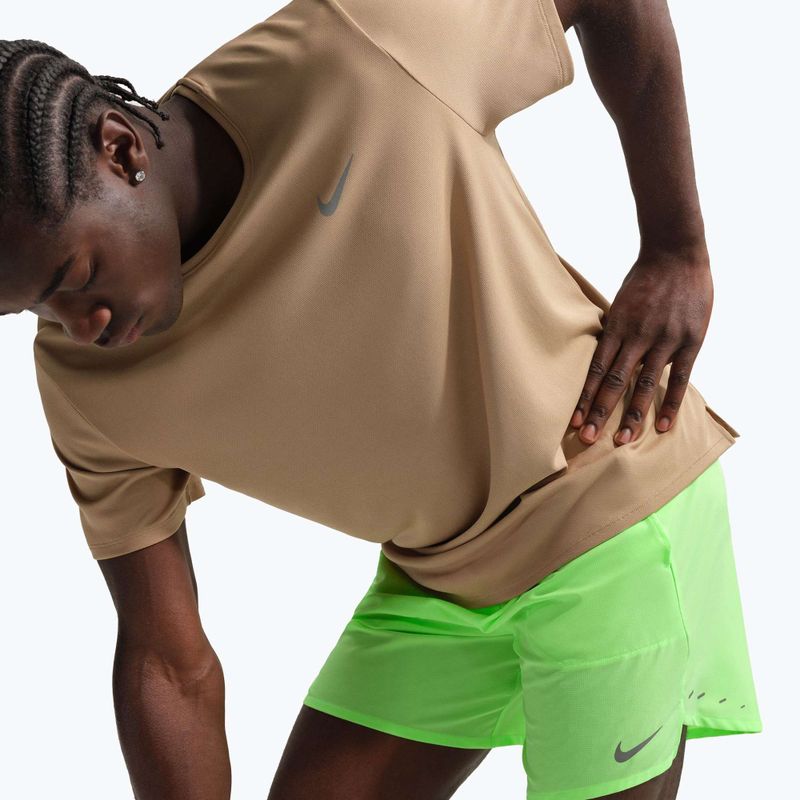 Férfi futóshort Nike Stride Dri-Fit Brief-Lined 7" lime blast 5