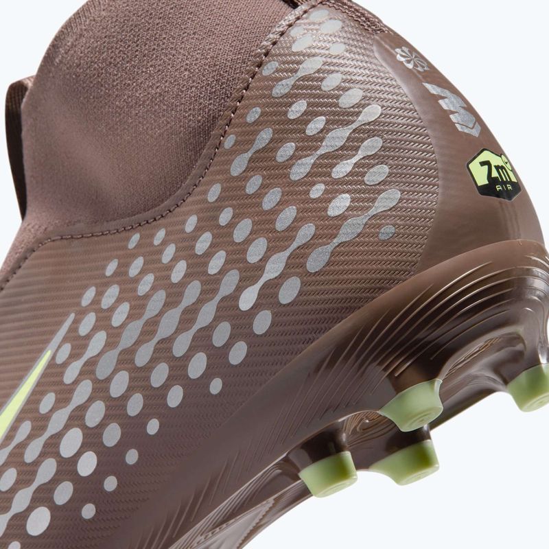 Gyerek focicipő Nike Mercurial Superfly 10 Academy "Kylian Mbappé" Jr FG Plum Eclipse/Metallic Silver 8