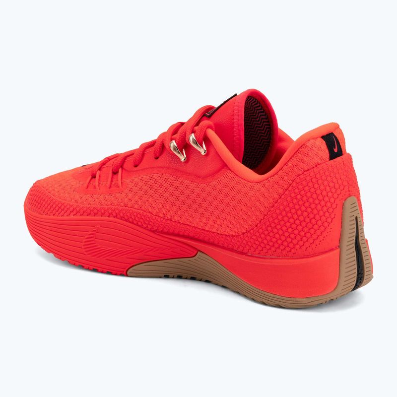 Férfi kosárlabdacipő Nike Street Flare bright crimson/gum light brown/black 3