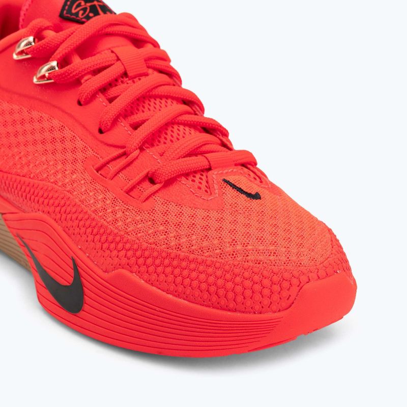 Férfi kosárlabdacipő Nike Street Flare bright crimson/gum light brown/black 7