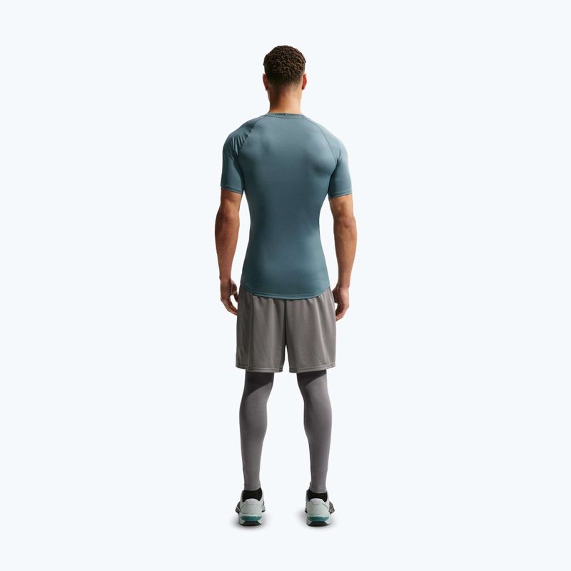Férfi edzőpóló Nike Pro Dri-Fit Tight Fitness mineral slate/black 3