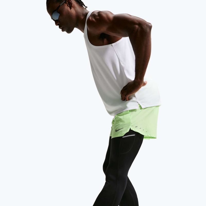 Férfi futó leggings Nike Miler Dri-Fit black/black 4