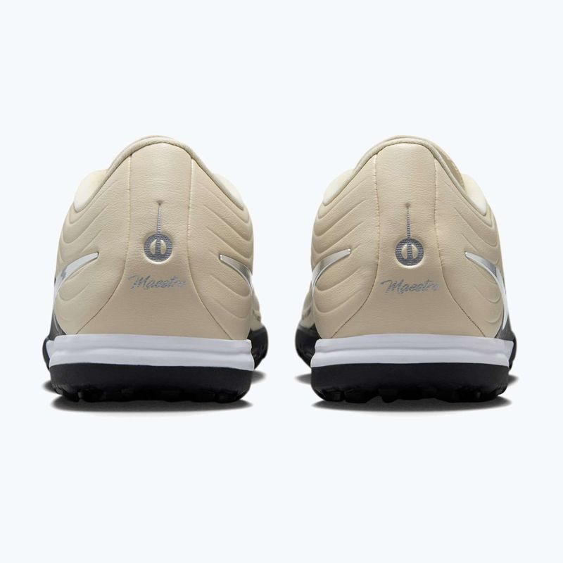 Férfi futballcipő Nike United Tiempo Maestro Academy TF fossil/burgundy crush/metallic silver 11