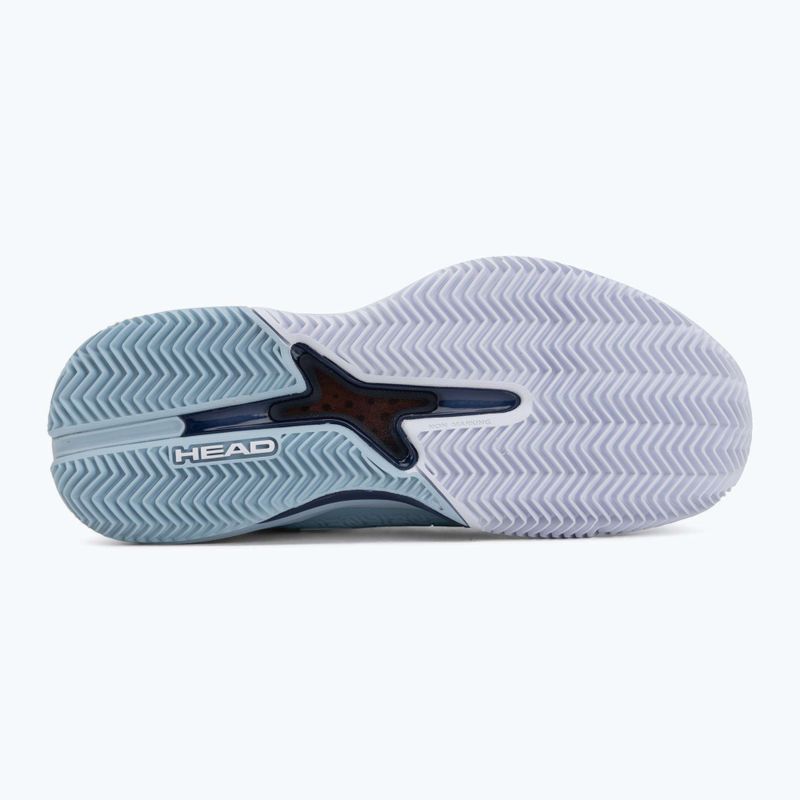 Női teniszcipő HEAD Revolt Pro 5.0 Clay light blue/dark blue 4