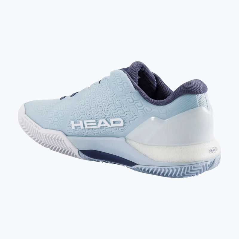 Női teniszcipő HEAD Revolt Pro 5.0 Clay light blue/dark blue 9