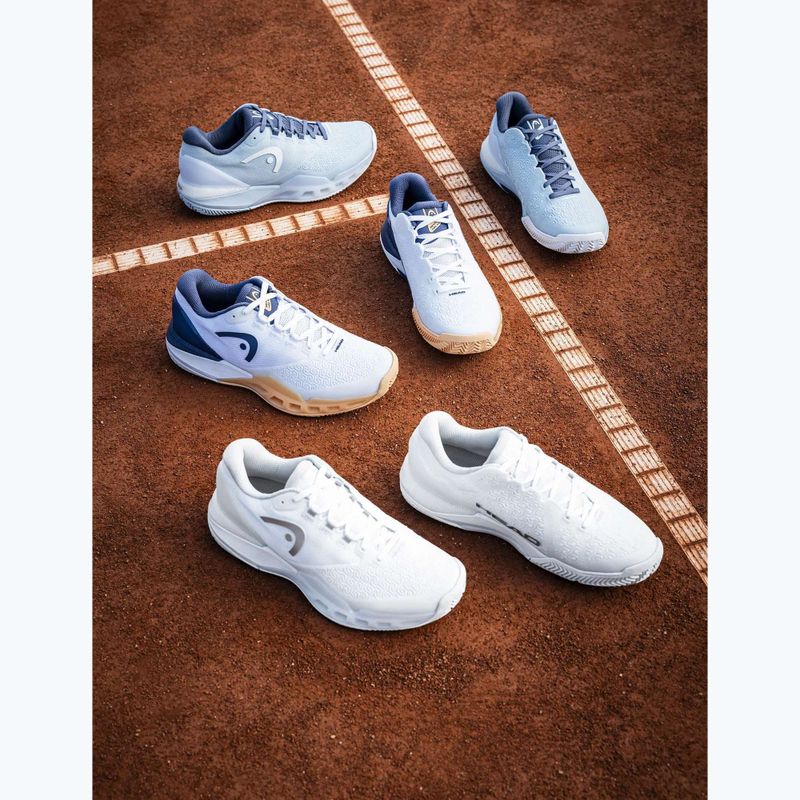 Női teniszcipő HEAD Revolt Pro 5.0 Clay light blue/dark blue 12