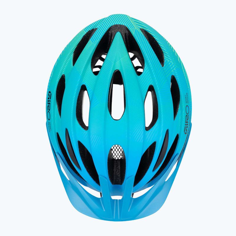 Gyerek kerékpáros sisak Giro Raze matte blue/green 6