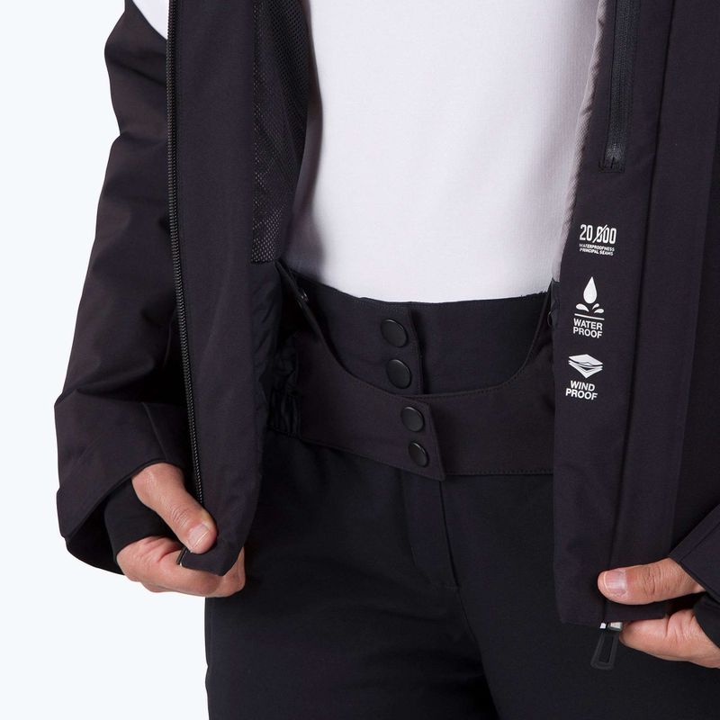 Női sídzseki Rossignol Strawpile Jkt black 12